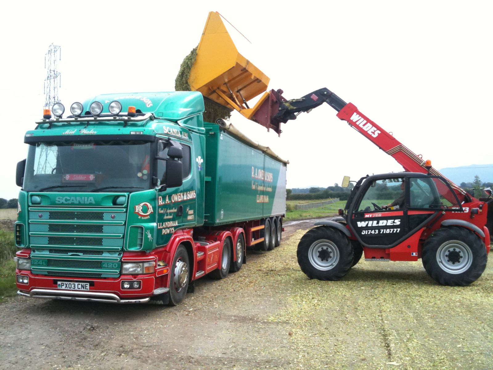 Larger deliveries at R A Owen and Sons Coal and Agricultural Merchants